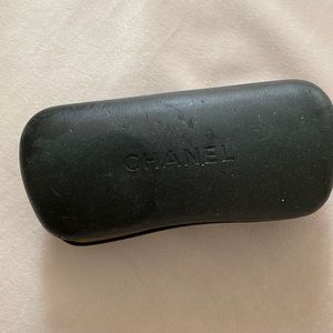 Chanel Case for Sunglasses/Eyeglasses *Case Only* —Black— Authentic